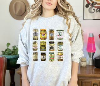 Pickle Jar Sweatshirt, Southern Chic Wholesale - A Blissfully Beautiful Boutique