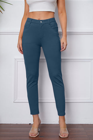 StretchyStitch Pants by Basic Bae, Trendsi - A Blissfully Beautiful Boutique