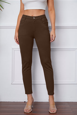 StretchyStitch Pants by Basic Bae, Trendsi - A Blissfully Beautiful Boutique