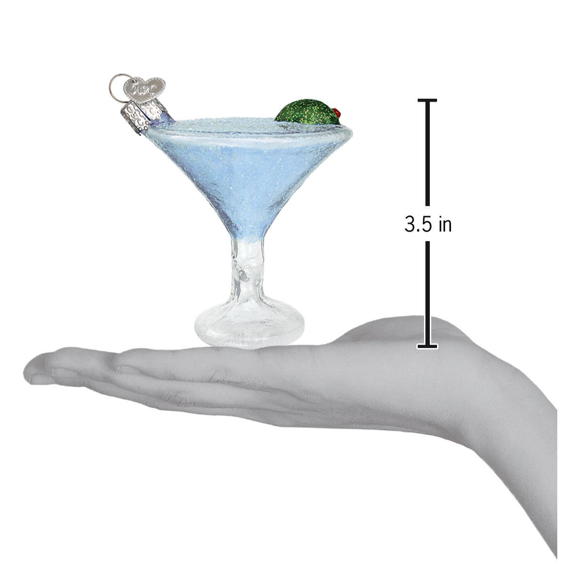 Old World Christmas Martini Ornament - Thumbnail 4
