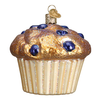 Blueberry Muffin Ornament