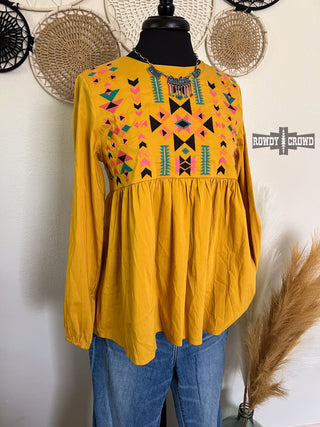 Guadalupe Blouse, Rowdy Crowd Clothing - A Blissfully Beautiful Boutique
