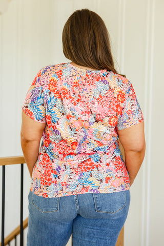 Flowers Everywhere Floral Top, Ave Shops - A Blissfully Beautiful Boutique