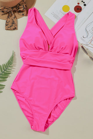 Crisscross Wide Strap One-Piece Swimwear, Trendsi - A Blissfully Beautiful Boutique