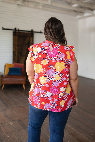 Among The Flowers Floral Top, Ave Shops - A Blissfully Beautiful Boutique