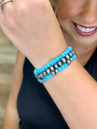 Fort Worth Bracelet Set, Texas True Trends - A Blissfully Beautiful Boutique