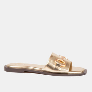 Ava 1 Sandal With Hardware On The Instep, MODAPASSO - A Blissfully Beautiful Boutique