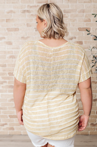 Simply Sweet Striped Top, Ave Shops - A Blissfully Beautiful Boutique