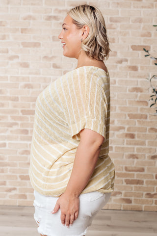 Simply Sweet Striped Top, Ave Shops - A Blissfully Beautiful Boutique