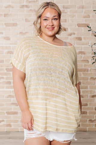 Simply Sweet Striped Top, Ave Shops - A Blissfully Beautiful Boutique