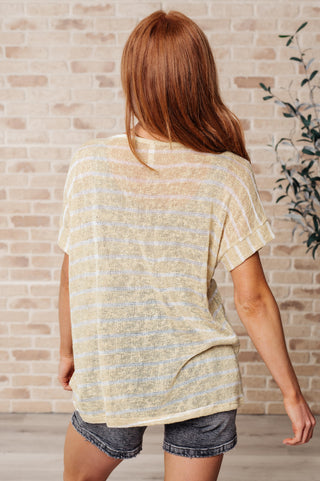 Simply Sweet Striped Top, Ave Shops - A Blissfully Beautiful Boutique