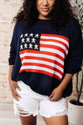Oh Say Can You See Lightweight Pullover, Ave Shops - A Blissfully Beautiful Boutique