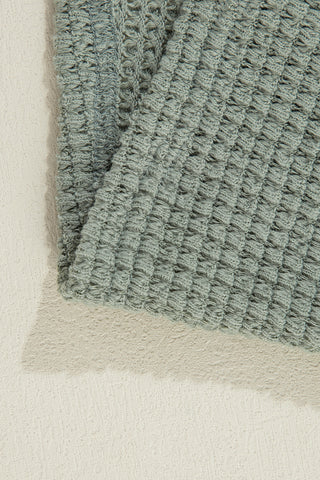Laurel Green Waffle Knit Open Front Cardigan, A Blissfully Beautiful Boutique - A Blissfully Beautiful Boutique