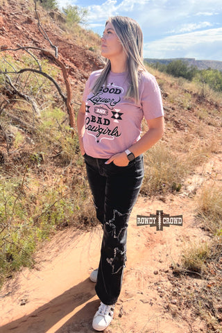 Good Liquor Tee, Rowdy Crowd Clothing - A Blissfully Beautiful Boutique