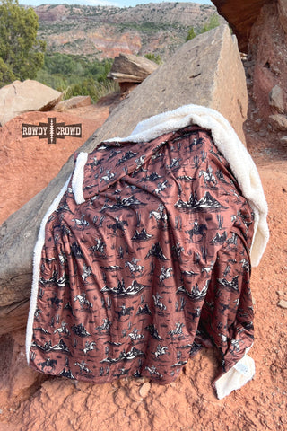 Desert Ballad Blanket, Rowdy Crowd Clothing - A Blissfully Beautiful Boutique