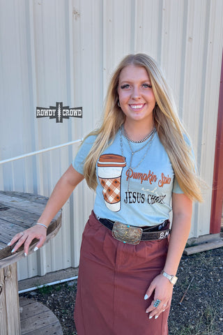 Pumpkin Spice Tee, Rowdy Crowd Clothing - A Blissfully Beautiful Boutique