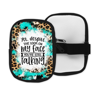 Despite The Look On My Face Zippered Pouch/Bag For 40oz Tumbler, Tea-Shirt Shoppe - A Blissfully Beautiful Boutique