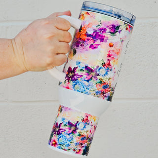 She Is Mom 40oz Tumbler, Tea-Shirt Shoppe - A Blissfully Beautiful Boutique