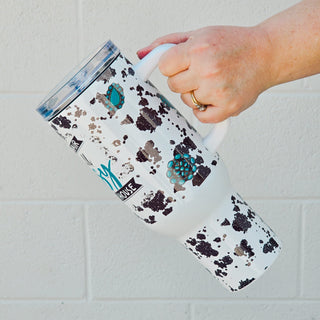 Western It's All Messy 40oz Tumbler, Tea-Shirt Shoppe - A Blissfully Beautiful Boutique