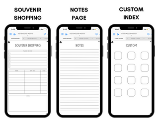 Digital Travel Phone Planner Neutral