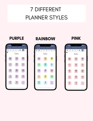 Digital Phone Planner Bundle, Jessica Autumn - A Blissfully Beautiful Boutique