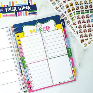 NEW! 2025-26 Reminder Binder® Planner | January 2025 - June 2026, DAS - A Blissfully Beautiful Boutique