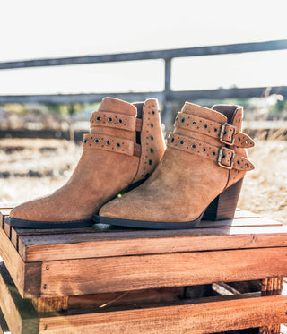 Elsa Leather Ankle Boot in Tan, Ave Shops - A Blissfully Beautiful Boutique