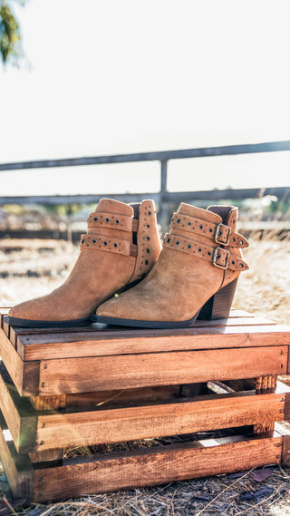 Elsa Leather Ankle Boot in Tan, Ave Shops - A Blissfully Beautiful Boutique