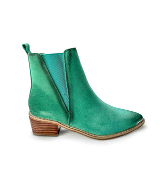 Wylie Suede Ankle Boot in Teal, Ave Shops - A Blissfully Beautiful Boutique