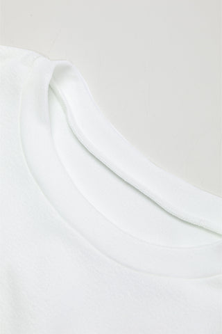 White Sequin Puff Sleeve Shift Mini Dress, A Blissfully Beautiful Boutique - A Blissfully Beautiful Boutique
