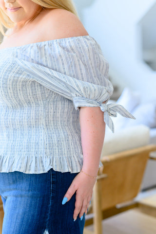Anticipating More Smocked Blouse, Ave Shops - A Blissfully Beautiful Boutique