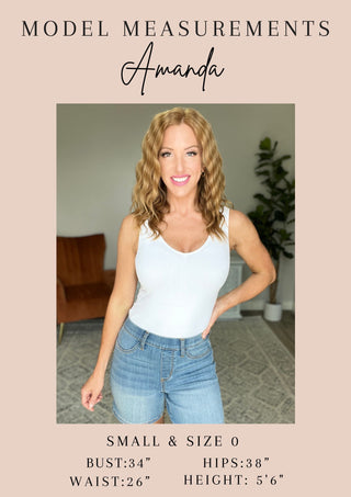 Celeste Mid Rise Shield Pocket Cutoff Shorts in Sky Blue, Ave Shops - A Blissfully Beautiful Boutique