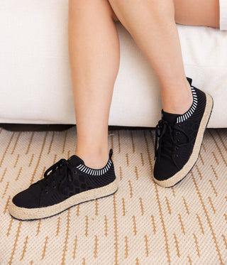 Yaras Sneakers in Black, Ave Shops - A Blissfully Beautiful Boutique