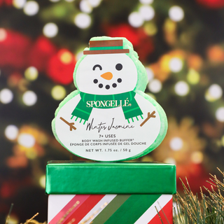 Winter Jasmine | Holiday Snowman, Spongellé - A Blissfully Beautiful Boutique
