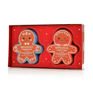 Sugar & Spice | Holiday Gingerbread Gift Set, Spongellé - A Blissfully Beautiful Boutique