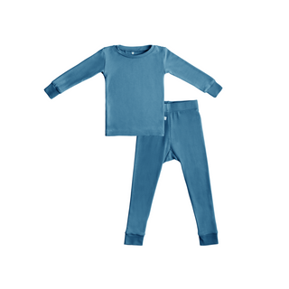 Toddler/Kids Bamboo Pajamas - Ocean Blue, Dreamland Baby - A Blissfully Beautiful Boutique
