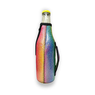 Iridescent Rainbow 12oz Bottleneck Handler™, Drink Handlers - A Blissfully Beautiful Boutique