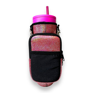 Pink Party Clip On Pocket Attachment, Drink Handlers - A Blissfully Beautiful Boutique