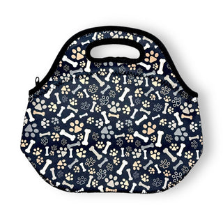 Puppy Paws Lunch Bag Tote, Drink Handlers - A Blissfully Beautiful Boutique