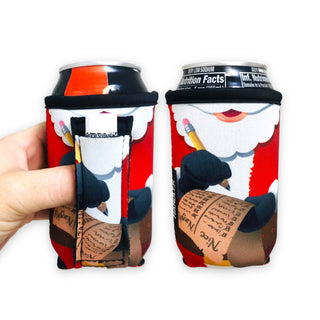 Santa's List 12oz Regular Can Handler™, Drink Handlers - A Blissfully Beautiful Boutique