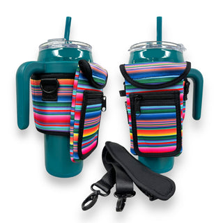 Serape Wrap Around Drink Pocket, Drink Handlers - A Blissfully Beautiful Boutique