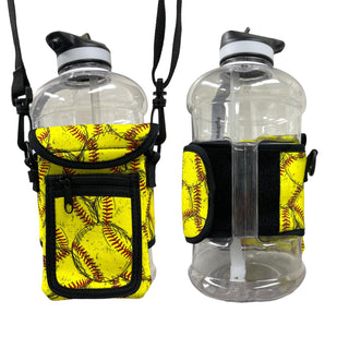 Softball Wrap Around Drink Pocket, Drink Handlers - A Blissfully Beautiful Boutique