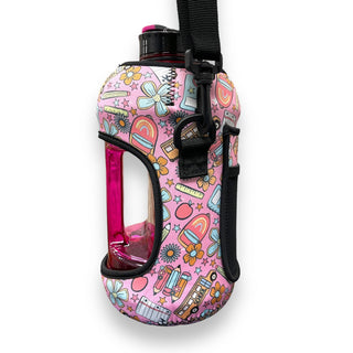 Teacher Back To School 1/2 Gallon Jug Carrying Handler™, Drink Handlers - A Blissfully Beautiful Boutique