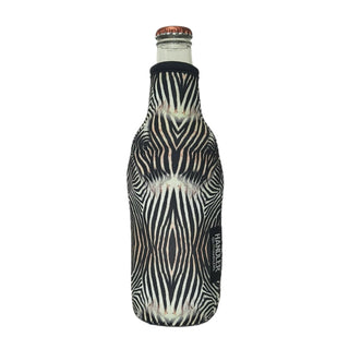 Zebra Bottleneck Sleeve, Drink Handlers - A Blissfully Beautiful Boutique