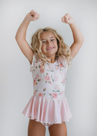 Pale Rose Skirted Leotard, Oopsie Daisy - A Blissfully Beautiful Boutique