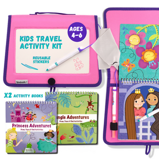 Totebook Kids Dry Erase Activity Kit - Set of 2 Books, UnbuckleMe® - A Blissfully Beautiful Boutique