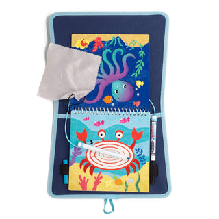 Totebook Kids Dry Erase Travel Activity Book, UnbuckleMe® - A Blissfully Beautiful Boutique
