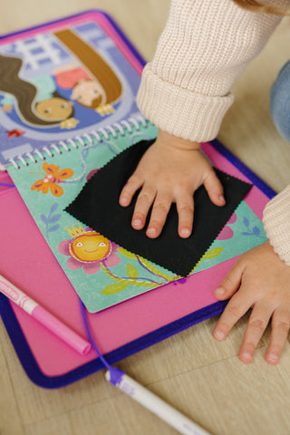 Totebook Kids Dry Erase Activity Kit - Set of 2 Books, UnbuckleMe® - A Blissfully Beautiful Boutique