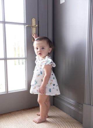The Mimi Dress - Madame Butterfly Print, Timo & Violet - A Blissfully Beautiful Boutique