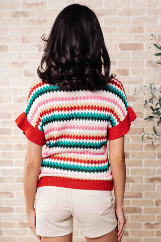 It's a Go Striped Knit Top, Ave Shops - A Blissfully Beautiful Boutique